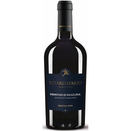 Cantina Sava Ritardatario Primitivo di Manduria DOP 2020 wino czerwone wytrawne