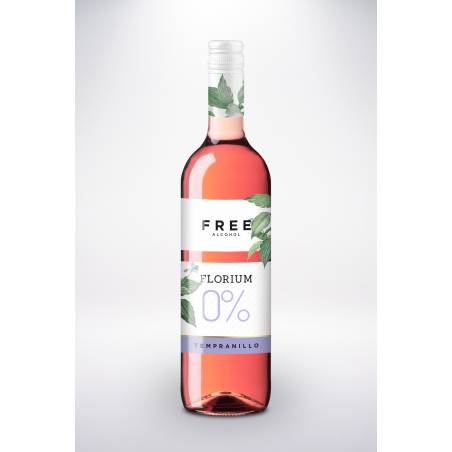 Vina Tridado Florium Tempranillo 0% wino różowe półwytrawne bezalkoholowe