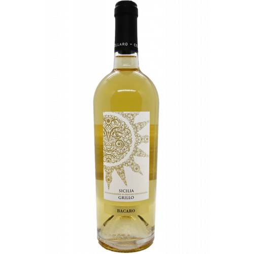 Bacaro Sicilia Grillo DOC wino białe wytrawne 2020