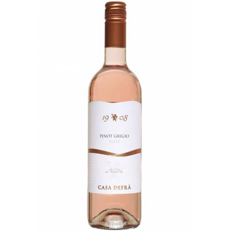 Casa Defra Pinot Grigio Rose D.O.C. wino różowe wytrawne 2019