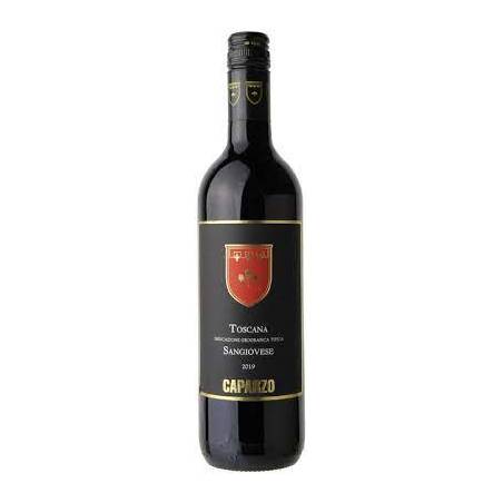 Caparzo Toscana IGT Sangiovese 2019 wino czerwone wytrawne