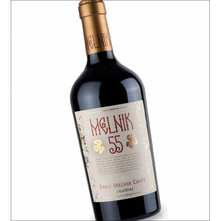 Melnik 55 Early Melnik Grape 2019 Logodaj wino czerwone wytrawne