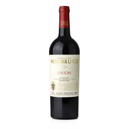 Masseria Li Veli Primitivo Salento IGT DOC 2021 ORION wino czerwone wytrawne