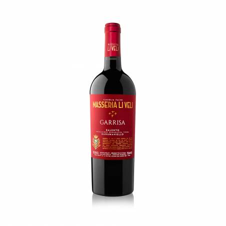 Masseria Li Veli Susumaniello Salento IGT GARRISA 2021 wino czerwone wytrawne