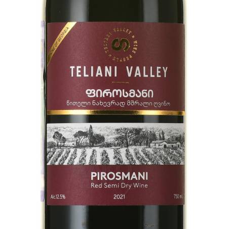 Teliani Valley Pirosmani wino czerwone półwytrawne