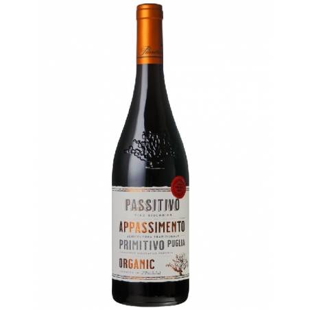 Cantine Paolo Leo Passitivo Appassimento Primitivo IGP 2021 Bio wino czerwone półwytrawne