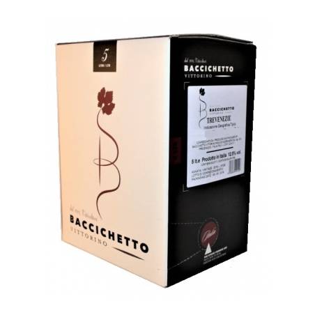 Baccichetto Vittorino Trevenezie IGT Malbech 2022 wino czerwone wytrawne BOX 5L