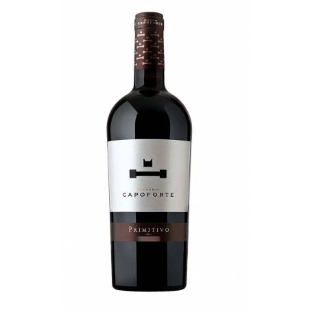 Masseria Capoforte Primitivo Salento IGT 2020 wino czerwone wytrawne