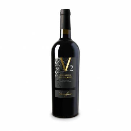 Varvaglione V2 Primitivo del Salento IGP 2020 wino czerwone wytrawne