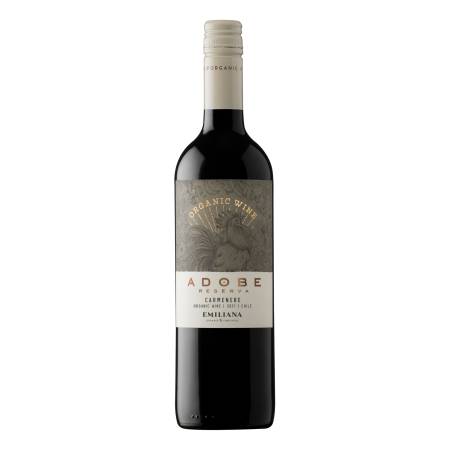 Vinedos Emiliana Adobe Carmenere Reserva  2021 Organic wino czerwone wytrawne bio