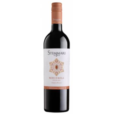 Stemmari Sicilia DOC Nero d'Avola 2021 wino czerwone  wytrawne