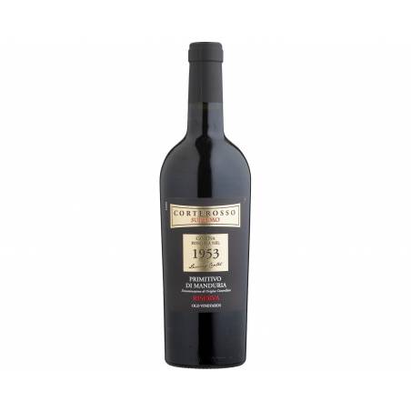 Corterosso Supremo Primitivo di Manduria DOC Riserva 2017 wino czerwone wytrawne