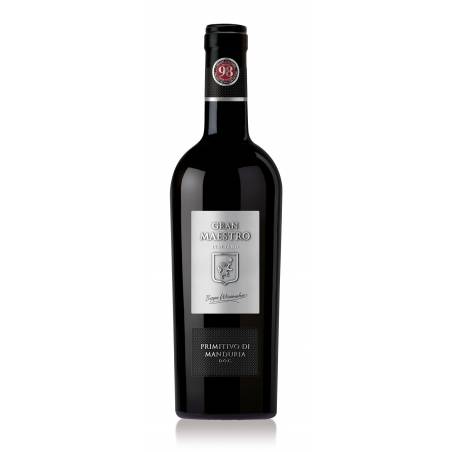 Gran Maestro Italiano Primitivo di Manduria  DOC 2021 wino czerwone wytrawne