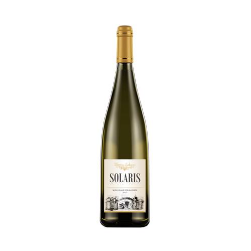 Winnica Łukasz Solaris 2023 wino białe półwytrawne