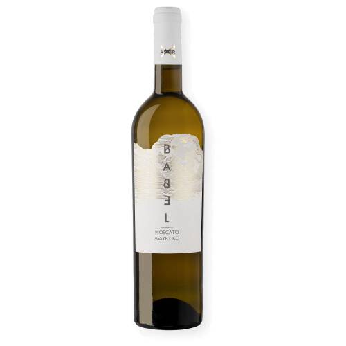 Babel Moscato Assyrtiko 2024  wino białe wytrawne