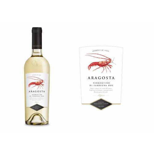 Aragosta Vermentino di Sardegna DOC Wino białe...