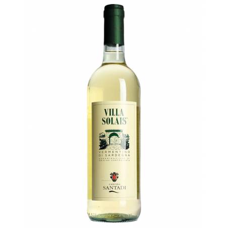 Cantina Santadi Villa Solais Vermentino di Sardegna DOC 2019 wino białe wytrawne