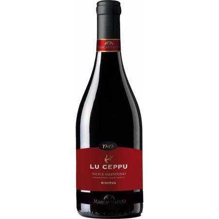 Masca del Tacco wino Lu'Ceppu Salice Salentino Riserva Negroamaro wino czerwone wytrawne 2015