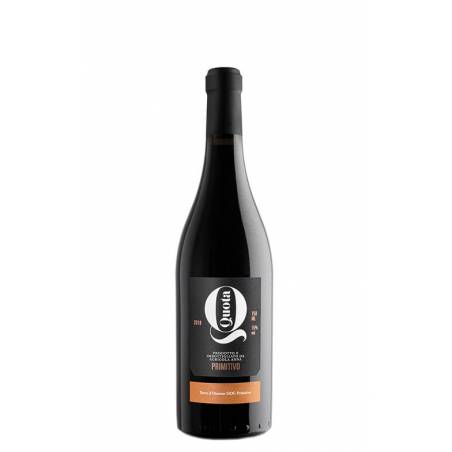 Menhir  Salento Quota Primitivo Terra d'Otranto DOC wino czerwone wytrawne 2018