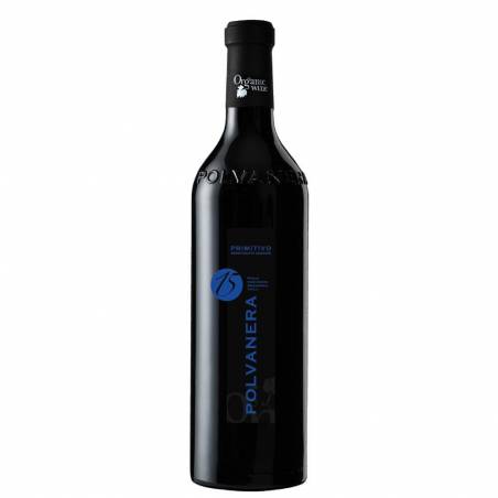 Polvanera 15 Puglia Primitivo 2018 IGT wino czerwone wytrawne BIO bez siarczynów