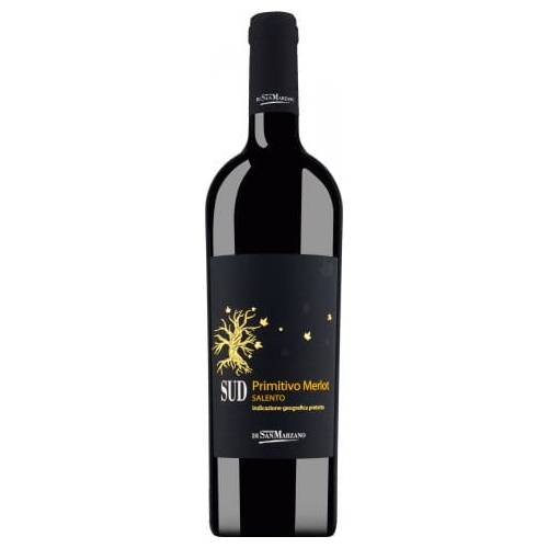 San Marzano Sud Primitivo Merlot 2019 wino czerwone...
